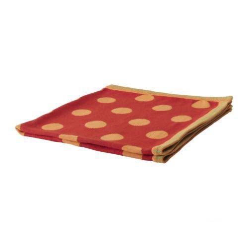 [이케아] BARNSLIG PRICKAR Blanket (Red), 90x90cm) 801.097.13 - 마켓비