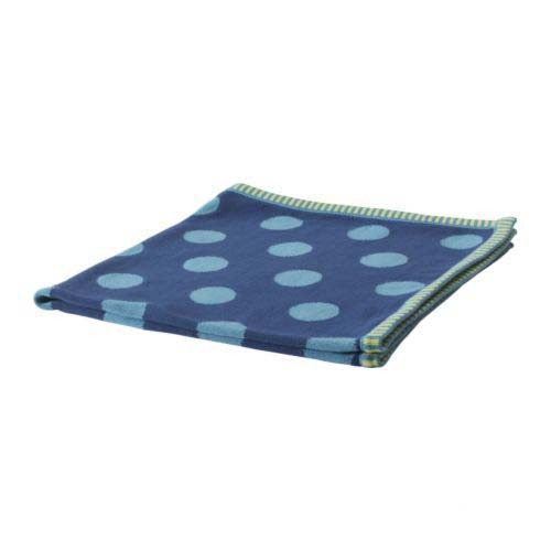 [이케아] BARNSLIG PRICKAR Blanket (Blue, 90x90cm) 601.097.14 - 마켓비