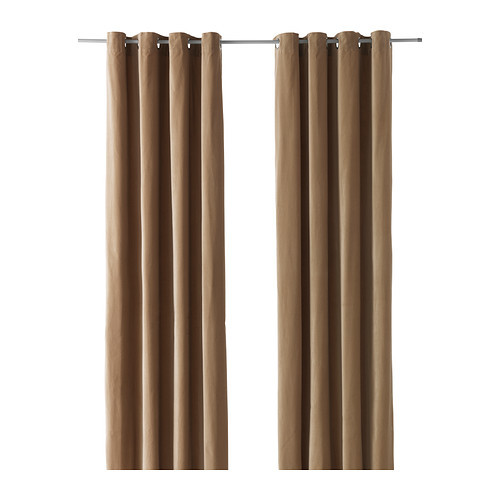 [이케아] SANELA Curtains, 1 pair, (beige 140x250cm) 502.301.93 - 마켓비