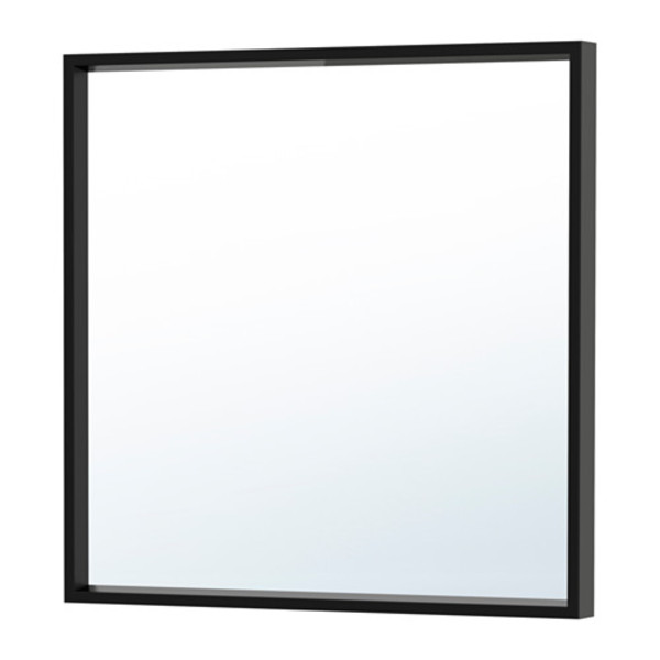 이케아 NISSEDAL 거울 65x65 블랙 503.203.15 - 마켓비