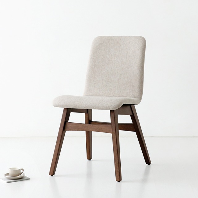 마켓비/샘플샵 DERIC 의자 고무나무 A형 라이트브라운 - 마켓비