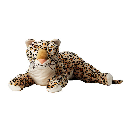 [이케아] HOPPFULL Soft Toy (Leopard) 902.475.49 - 마켓비