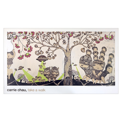 [Wun Ying Collection] Watercolor Paper Poster Take a Walk 당일발송 - 마켓비