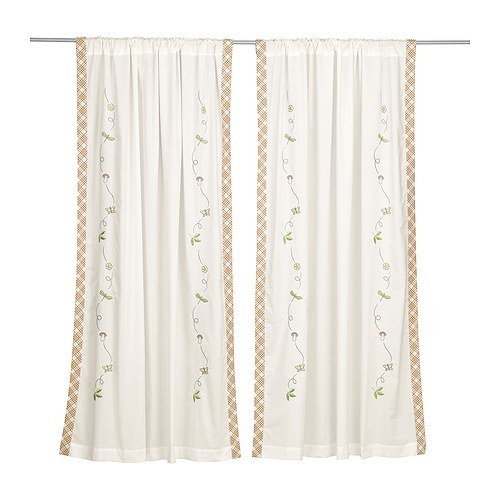 [이케아] VANDRING Pair of Curtains (120x175cm) 802.082.56 - 마켓비