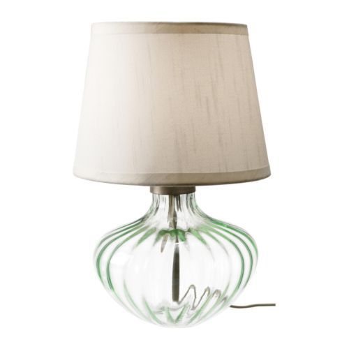 [이케아] JONSBO EGBY Table Lamp (Glass Green, Beige) 801.613.48 - 마켓비