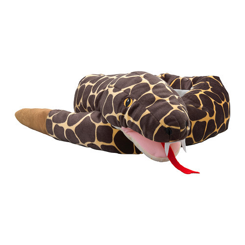 [이케아] KLAPPAR Glove Puppet (Brown Snake) 402.242.44 - 마켓비