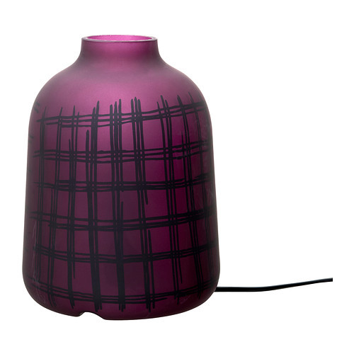 [이케아] KOPPAR Table Lamp (Lilac, 22cm) 002.223.84 - 마켓비