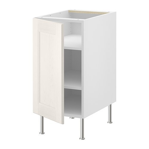 FAKTUM Base cabinet with shelves, Ramsjo white (30cm) 298.827.27 - 마켓비