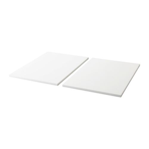 [이케아] TROFAST Shelf 2 Pack (White) 201.699.22 - 마켓비
