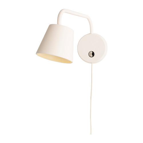 [이케아] TISDAG LED Wall Lamp (White) 202.092.54 - 마켓비