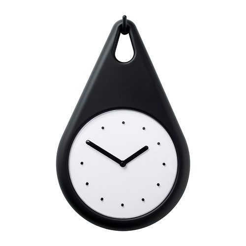 [이케아] FNITTER Wall Clock (40cm, Black) 502.322.53  - 마켓비