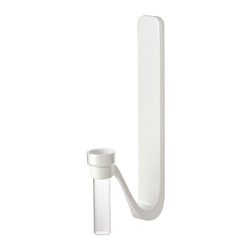 [이케아] KNIVIG Wall Sconce/Vase (Aluminium White, Glass) 502.376.70 - 마켓비