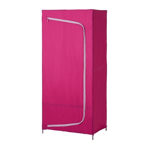 [이케아] BREIM Wardrobe (80x55x180cm, Pink) 902.579.63  - 마켓비